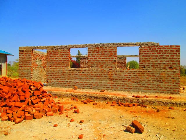 The academy building at Seje, Kenya